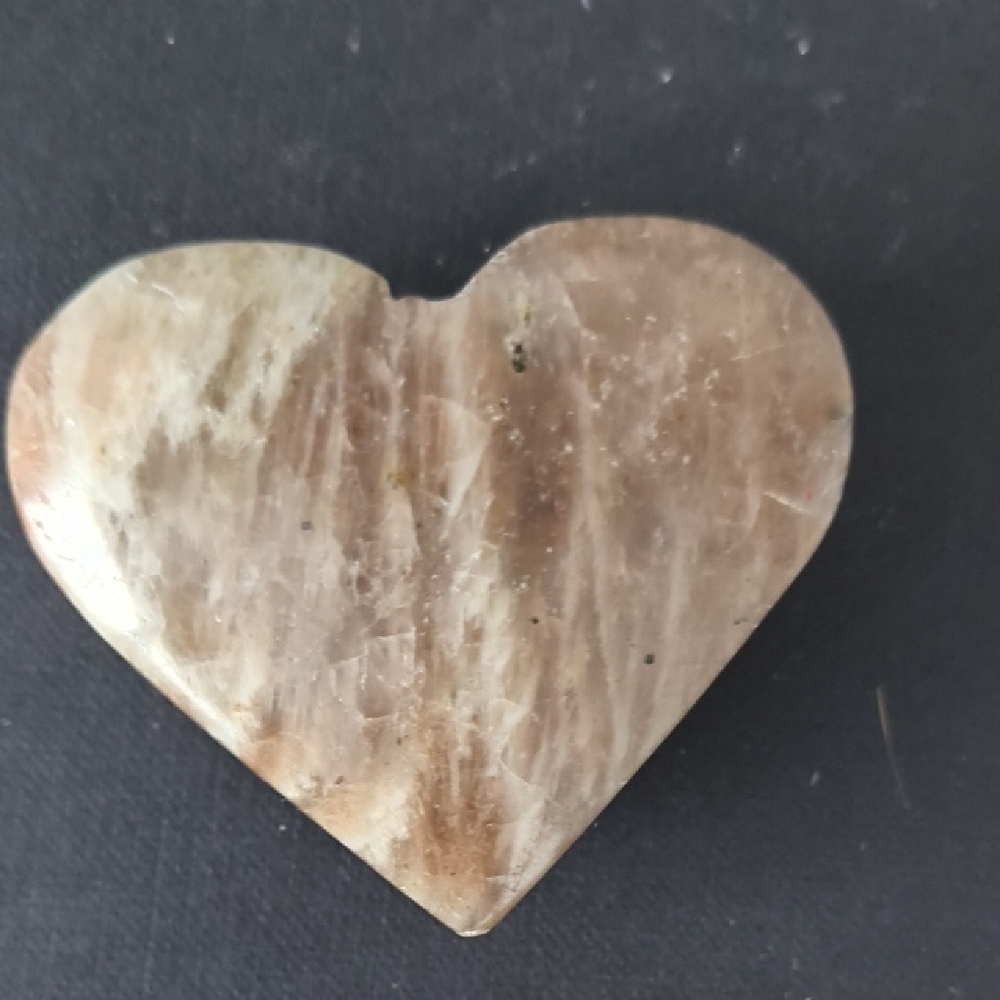 Heart-Shaped Stone Decor